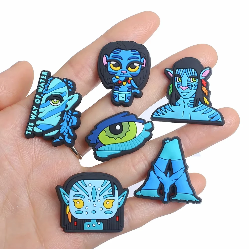 6-118 قطعة ديزني باندورا الكوكب الأزرق أحذية مختلطة السحر DIY بها بنفسك البلاستيكية الحرفية Jibbitz-نوع السحر ل Crocs على غرار الاطفال هدايا عيد الميلاد #2