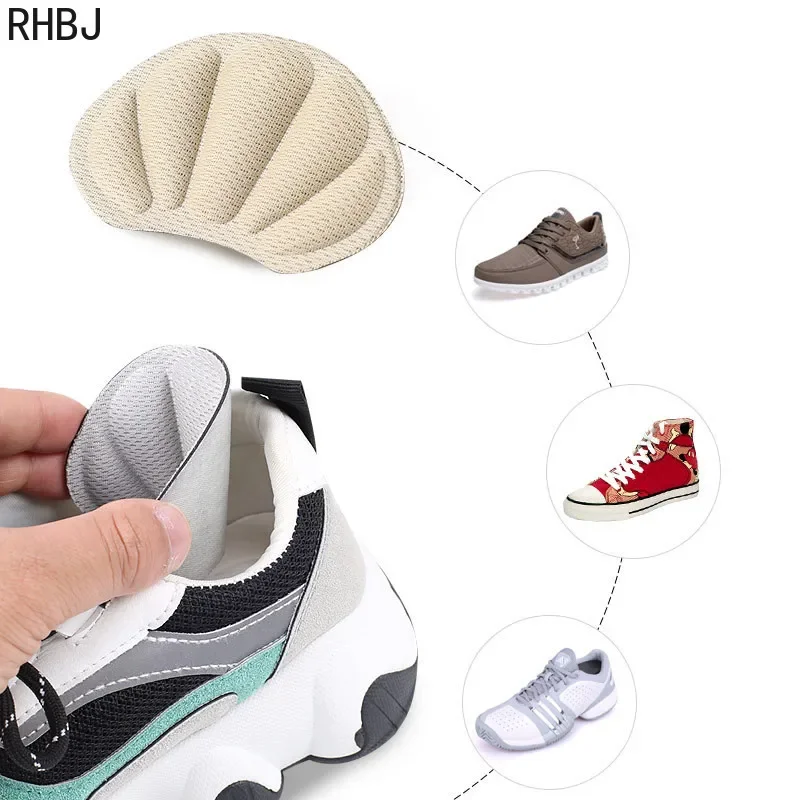 Sport Running Shoes  New Self-Adhesive Insoles Adjust Size Heel pad Protector Sticker Pain Relief Patch Foot Care Anti-Wear tool