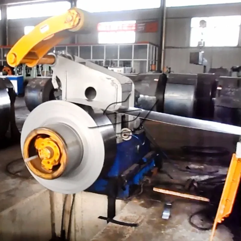Automatic Hydraulic Decoiler for Punching Machine Metal & Metallurgy Machinery with Bearing Motor Gear Pump Engine