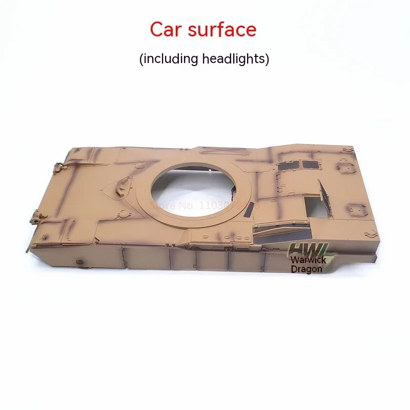 Henglong 3918-1 Accessory M1a2 Tank Bottom Disc Turret Retractable Barrel Rear Light Plate Switch Fixed Seat Cover