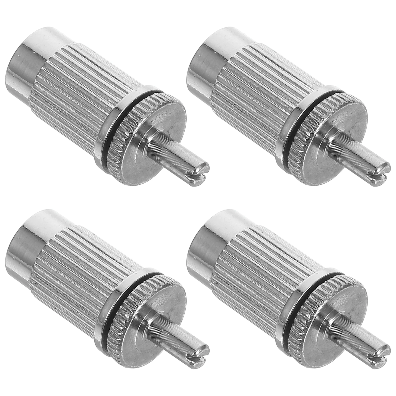 

4pcs Tremolo Bridge Studs And Anchors Silver Bridge Posts For Electric Guitar Saddle Screws String Tuning Height Adjustment