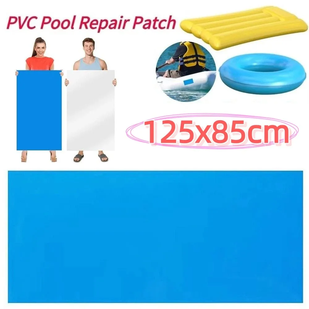 Self-Adhesive Pool Liner Repair Patch Waterproof 125x85CM Swimming Pools Sticker Cuttable Multifunctional