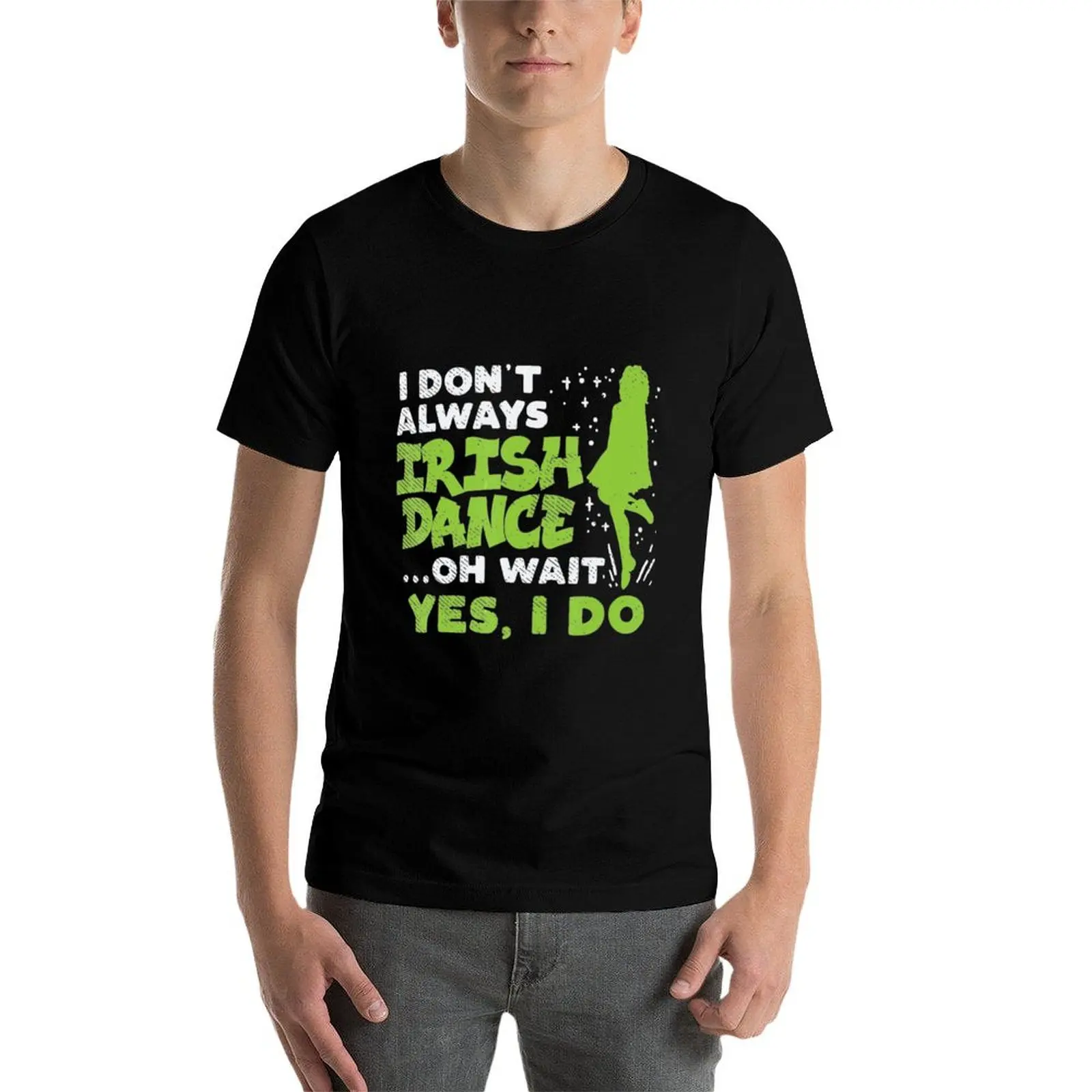 Irish Dance Saint Patricks Day Funny T-Shirt Water Resistant Casual T-Shirt view 4
