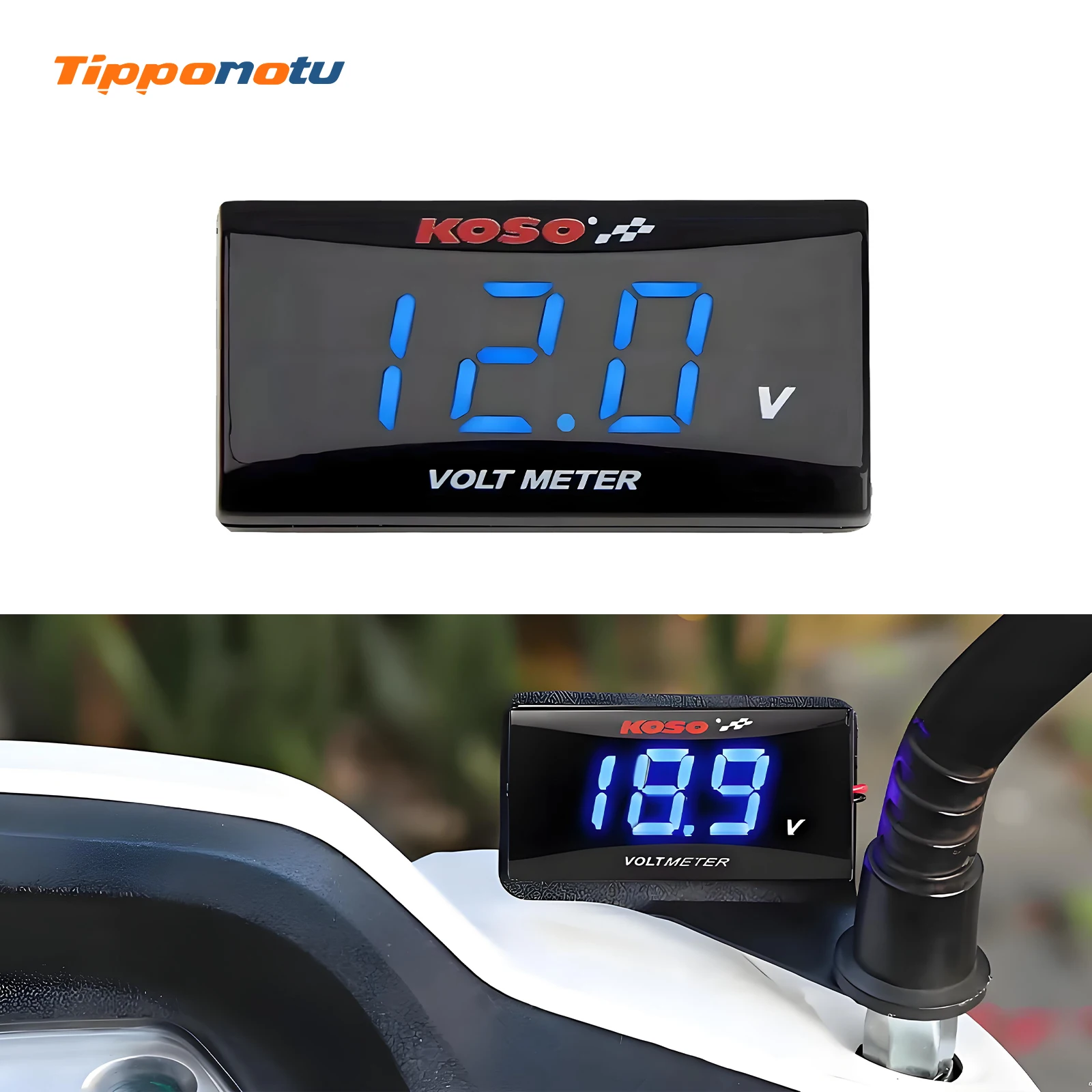 

Water Temperature Gauge Mini Meter Thermometer for YAMAHA XMAX300 250 NMAX155 HONDA CB400 CB500X Universal Sensor Accessories