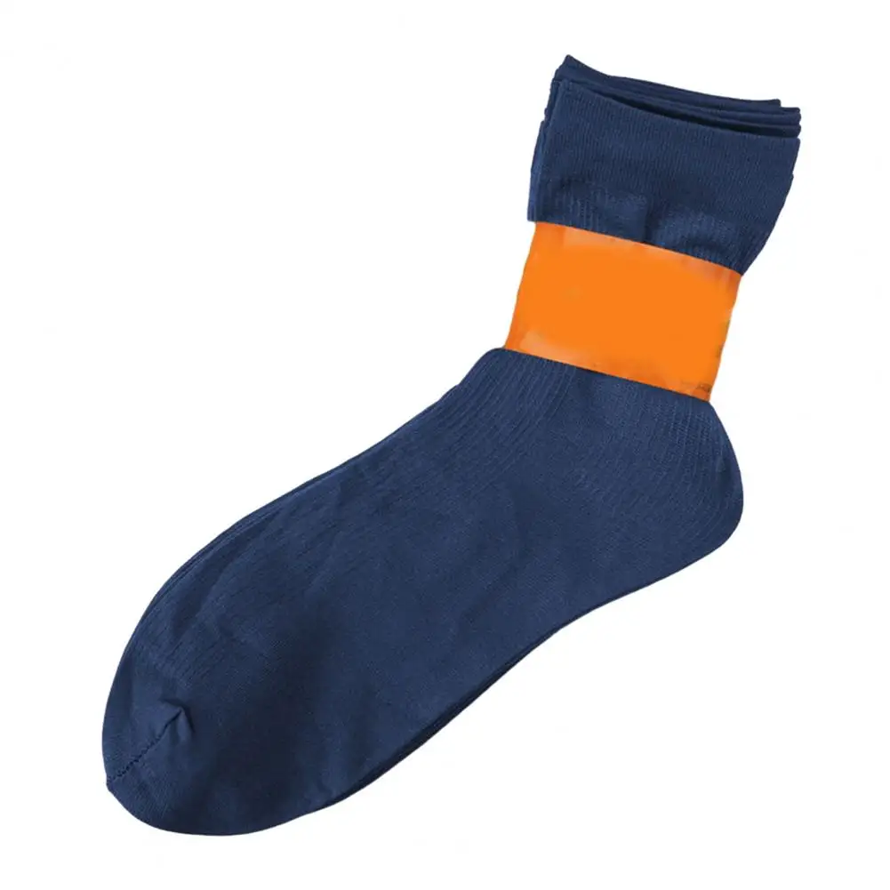 Men Soft Socks Premium Men's Winter Socks Soft Knitted Warmth Anti-slip Breathable Mid-tube Ankle Protection 10 Pairs Mid-calf