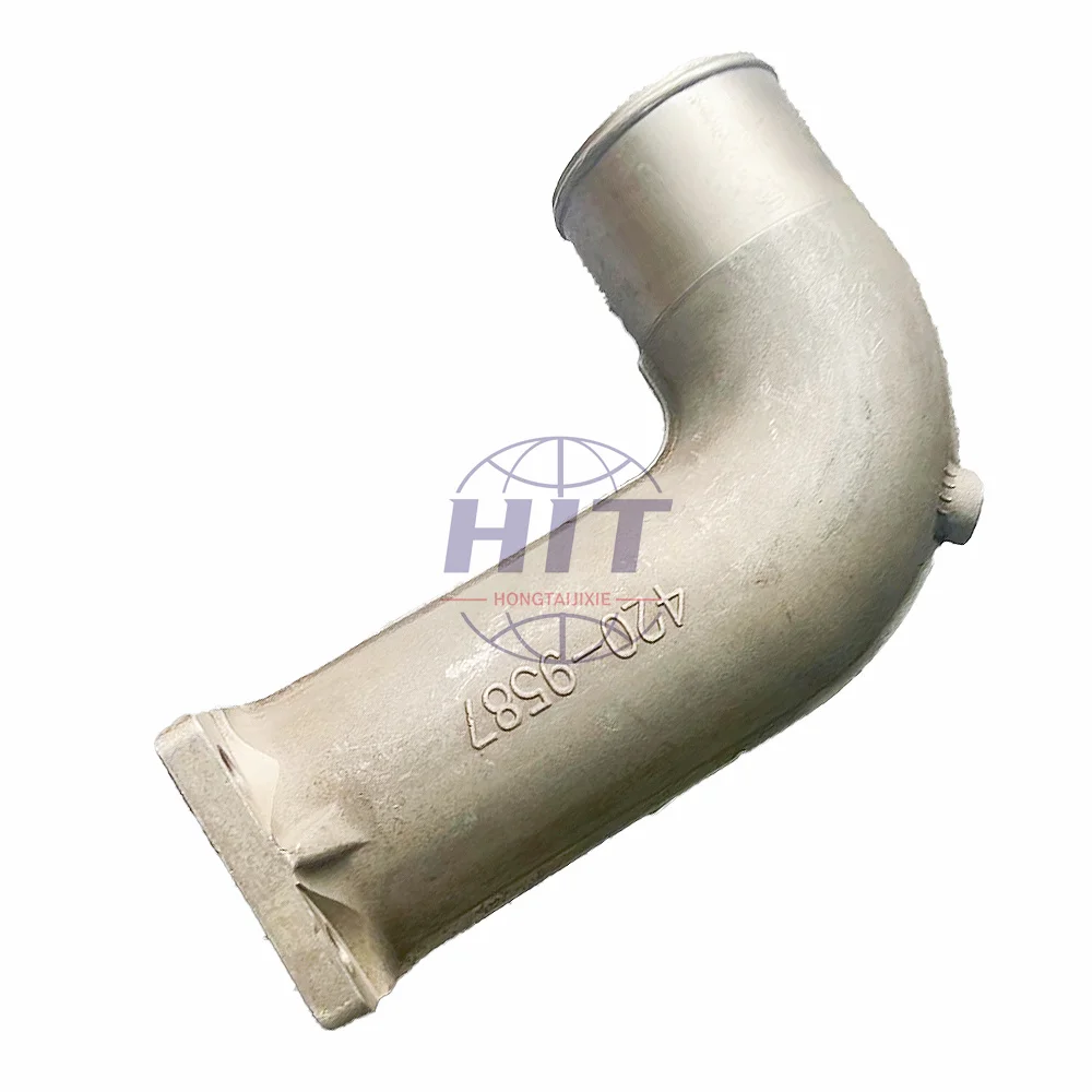 For Hydraulic Oil Inlet Pipe Iron 420-9587 4209587 Cat Caterpillar Excavator E320d E336d E320b