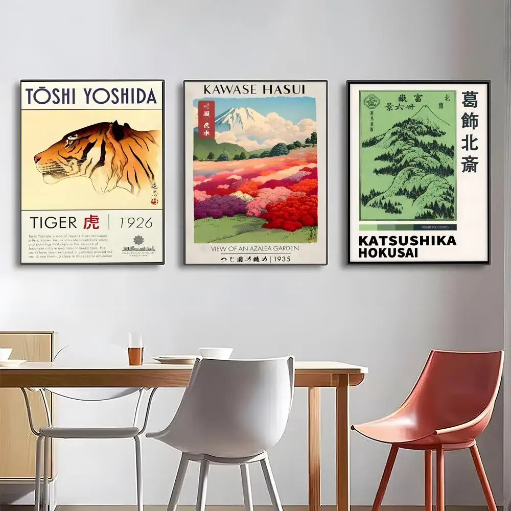 Hokusai Ohara Koson Japanese Art Poster High-definition posters, wall art for living room and home decor.