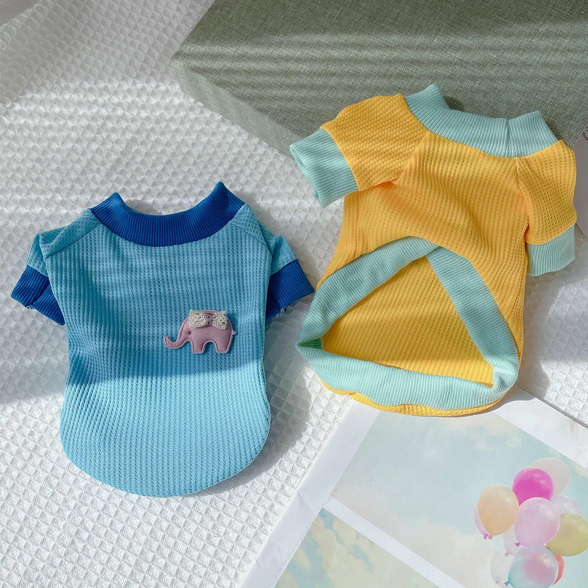 Pet Clothing Cat And Dog Clothing Candy Color Foreign Charm Super Cute Dog Two Legged Clothing Teddy Pupp And Kitten