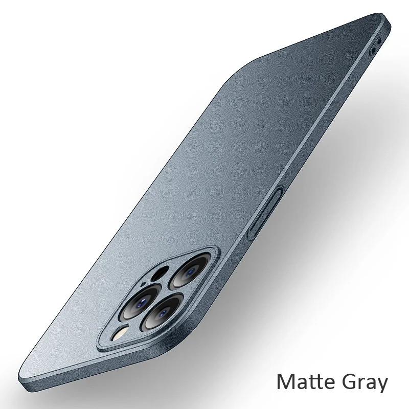 Hüllen für APPLE iPhone 17 16 17e 16e 15 14 13 12 Pro Max Mini Plus Air Ultra Slim Matte Hülle aus Hartplastik Stoßfeste Abdeckungen – Detail 18