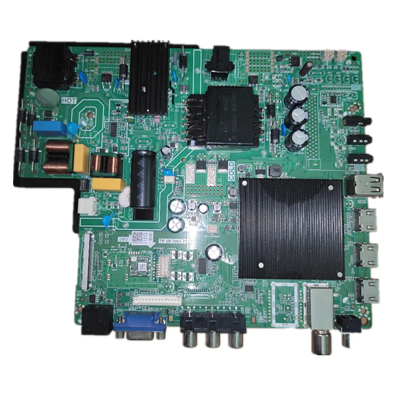 Imagem -05 - Placa-mãe tv Sk706s.pc822 Sistema Android Versão 11 Memória 1.5g Mais 8g em 128v180v 108w 520ma Ptt.