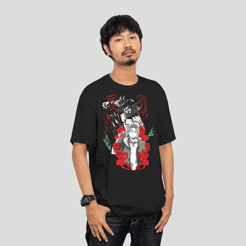 Manga Inspired Anime Vintage Tee