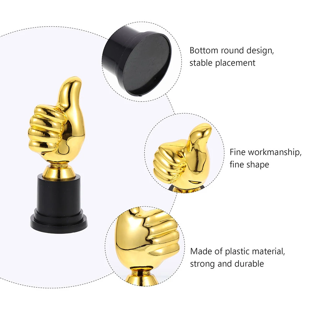 

2pcs Plastic Gifts Award Ceremony Kids Competition Model Classroom Supplies Kindergarten Sports BanquetDecorative Trophy Cup