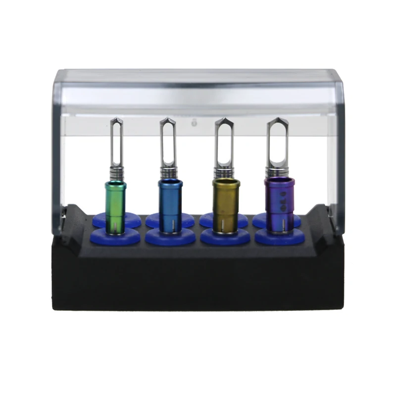GREATLH Dental Implant Bone Collector Drills Kit Bone Collector Set Bone Collection Set Dental Instrument Holder