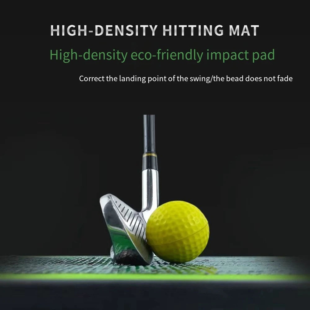 Golf Turf Practice Mat Golf Trainer With Swing Path Feedback Exerciser Pad With Trace Detection For Swing Improvement Outdoor