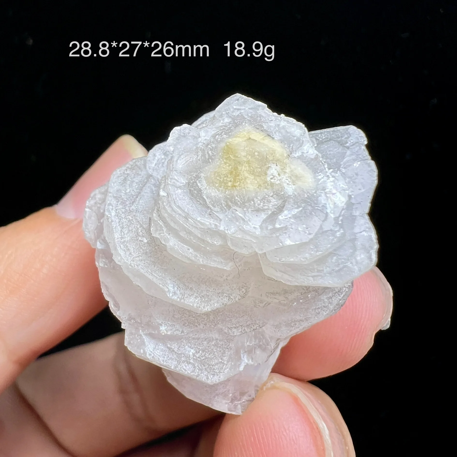 Natural Rare Matte Iron Calcite Symbiotic Mineral Raw Stone Crystal Specimen for Appreciation and Collection Ornament