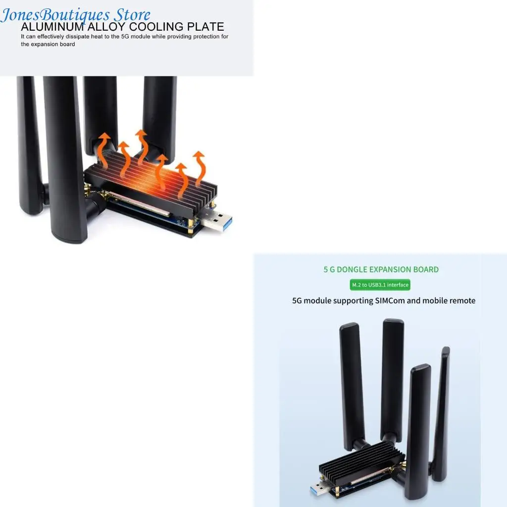 

Быстрый Интернет для ноутбука Dongle с 4 антеннами и радиатором из алюминиевого сплава W8KE