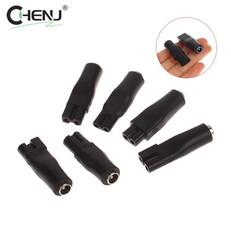 6pcs Type-C Charger Adapter Shaving Power Adapter For Electric Hair Clipper Beard Trimmers,Shavers,Beauty Instruments