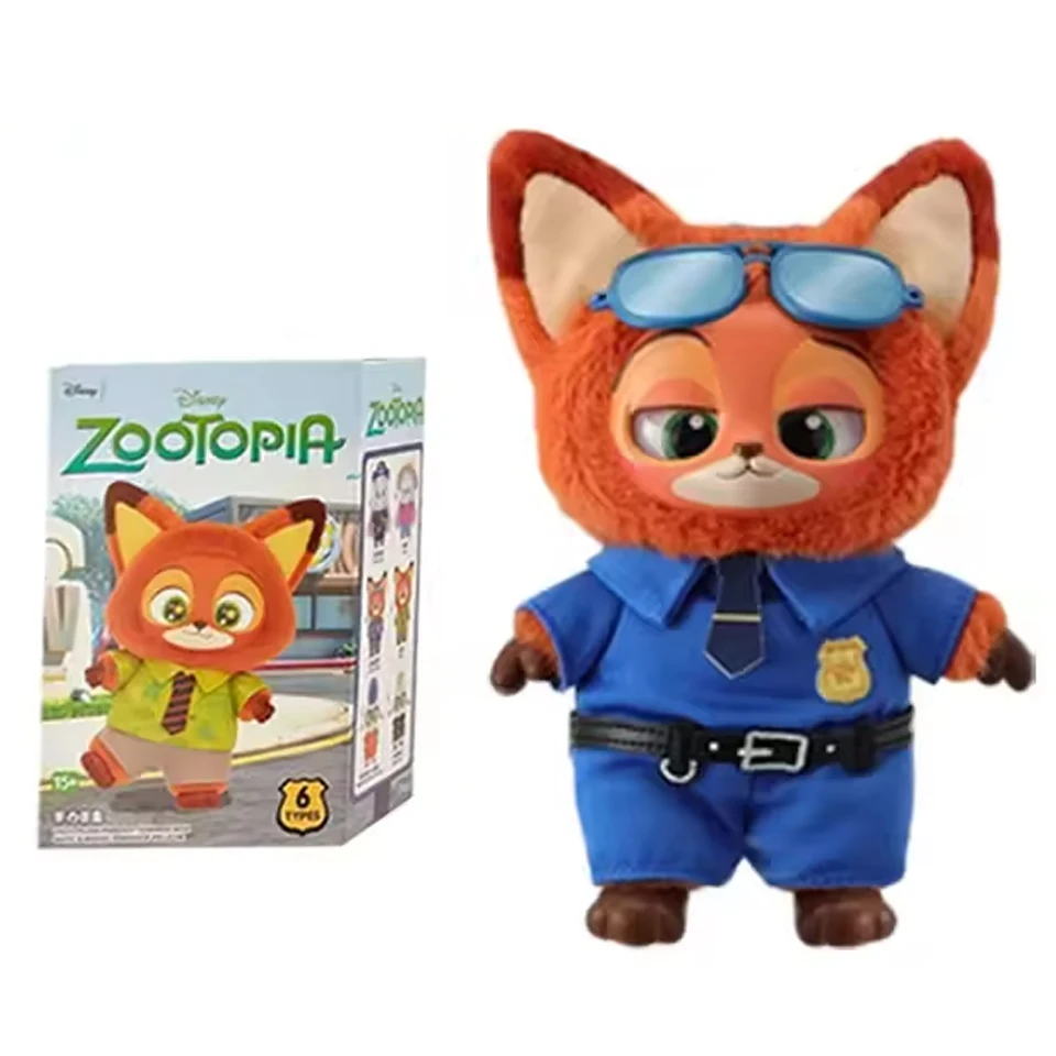 **بيع 2026 ديزني زوتوبيا صندوق أعمى لطيف نيك جودي عمل الشكل أفخم دمية من الفينيل صندوق غامض شخصيات كرتونية مجموعة الرسوم المتحركة #3