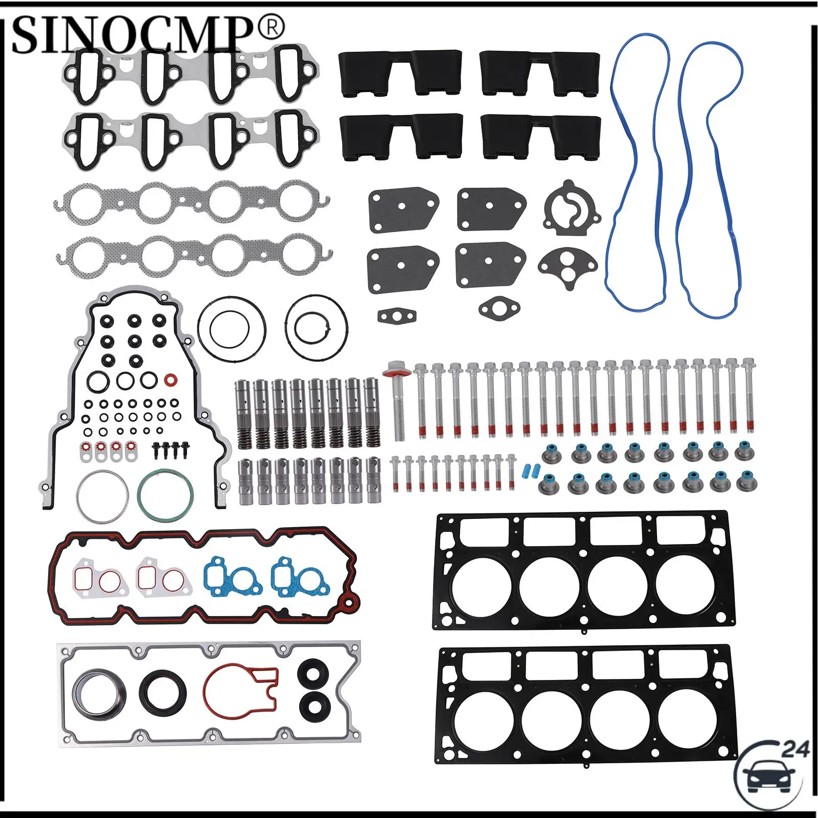 مجموعة AFM DOD Kit AFM Lifters Kit 89060436   JV5022 HS26191PT 12499225   ل 2007-2013 تشيفي أفالانش جي إم 5.3L ايسوزو الصاعد جي إم سي سييرا