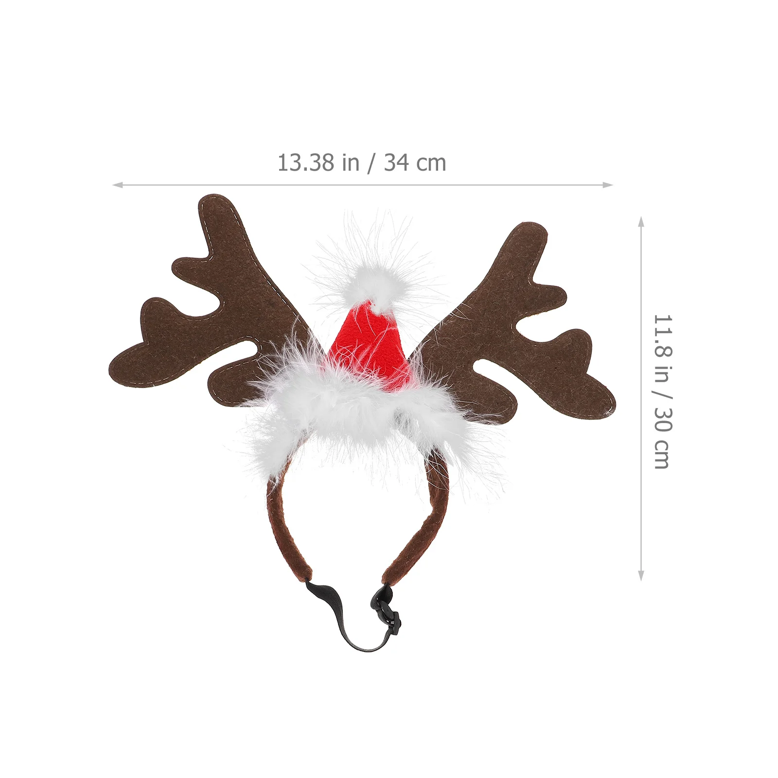 

1Set Pet Christmas Hat Scarf Headdress Soft Breathable Xmas Party Dog Cat Costume Accessory Birthday Party Pet Christmas Hat
