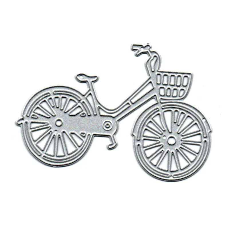 New Bicycle Design Handicrafts Metal Mold Cutting Die Scrapbook Die Cutting Photo Album Card Paper Carving  cutting dies 2024