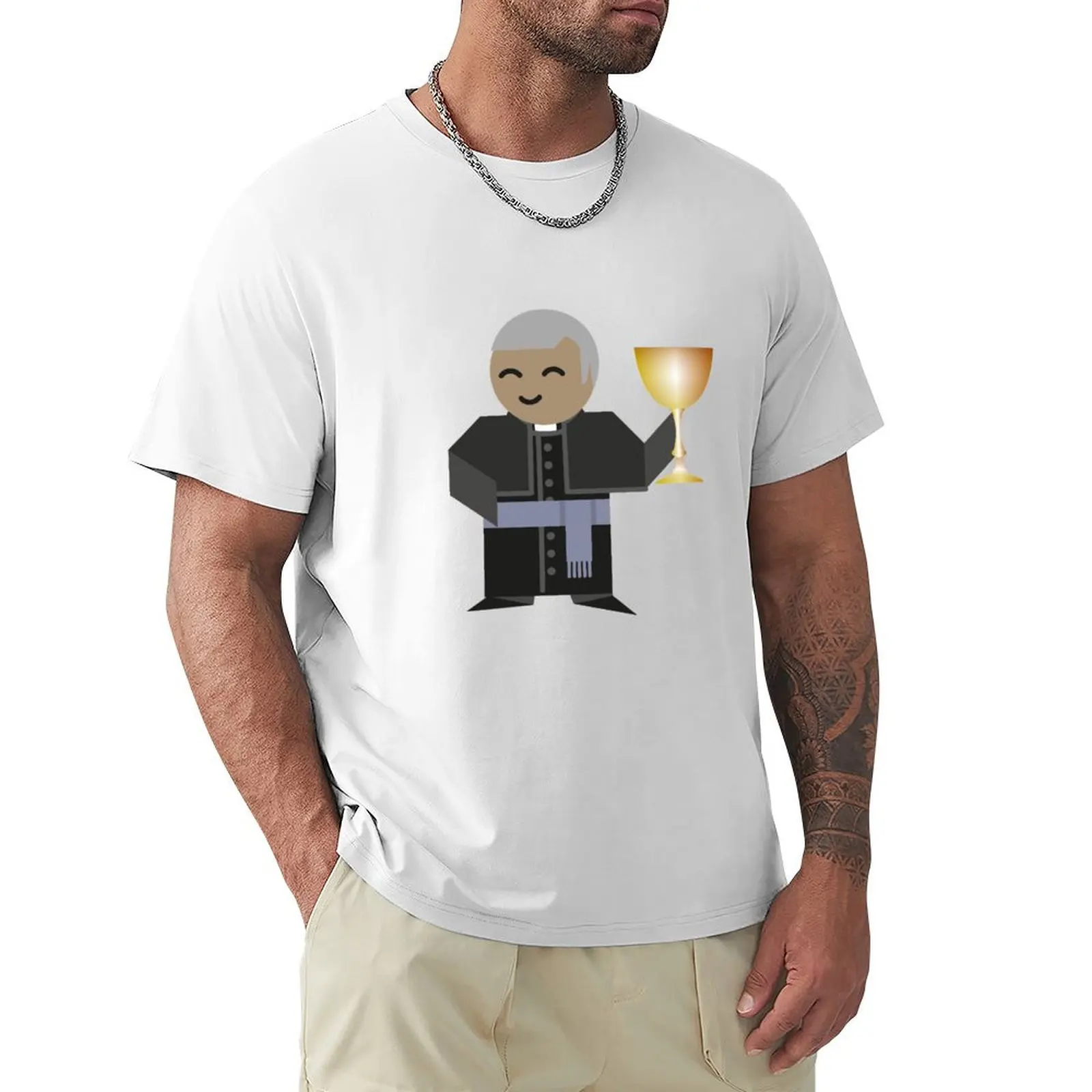 Work Character – Priest T-Shirt for a boy new edition men t shirts