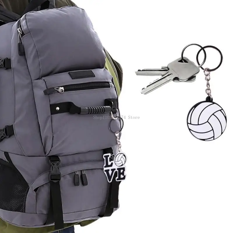 5 peças chaveiros vôlei jóias chaves pingentes festa corrente presente para vôlei