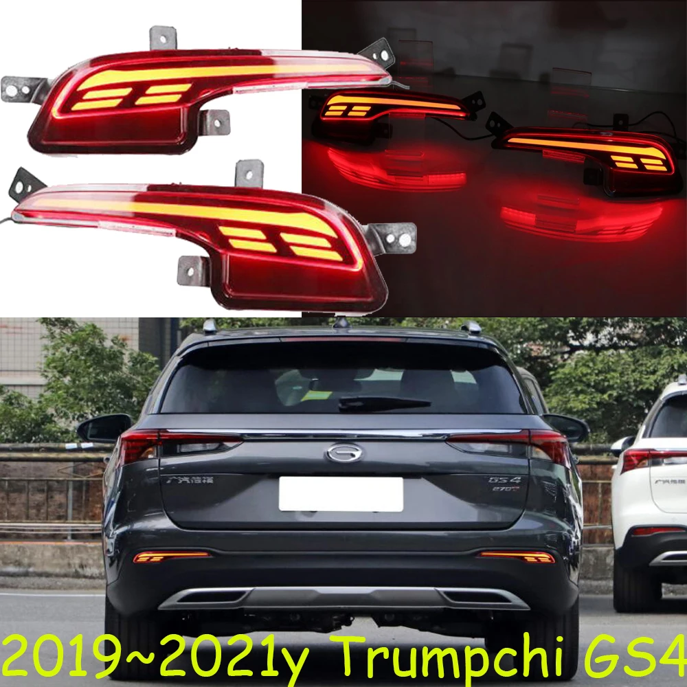 

2019 ~ 2021 года Автомобильный бампер Задний фонарь Trumpchi GS4 Задний фонарь Реверсивный тормоз Светодиодные автомобильные аксессуары Задний фонарь Trumpchi GS4 Задний фонарь Противотуманный фонарь