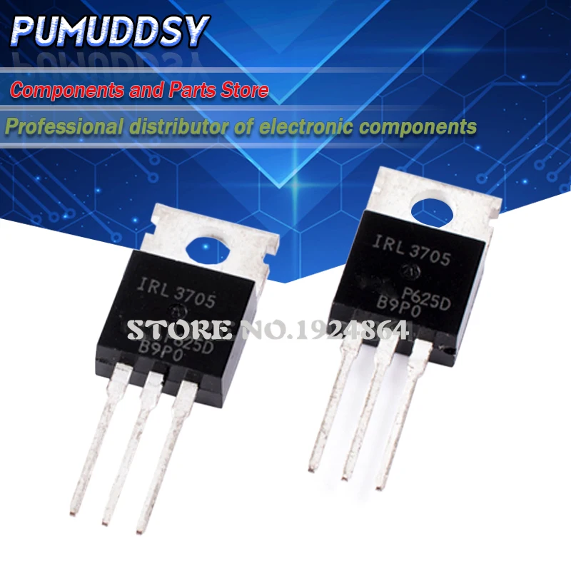 5PCS IRL3705NPBF IRL3705N TO-220 TO220 IRL3705 MOS IC