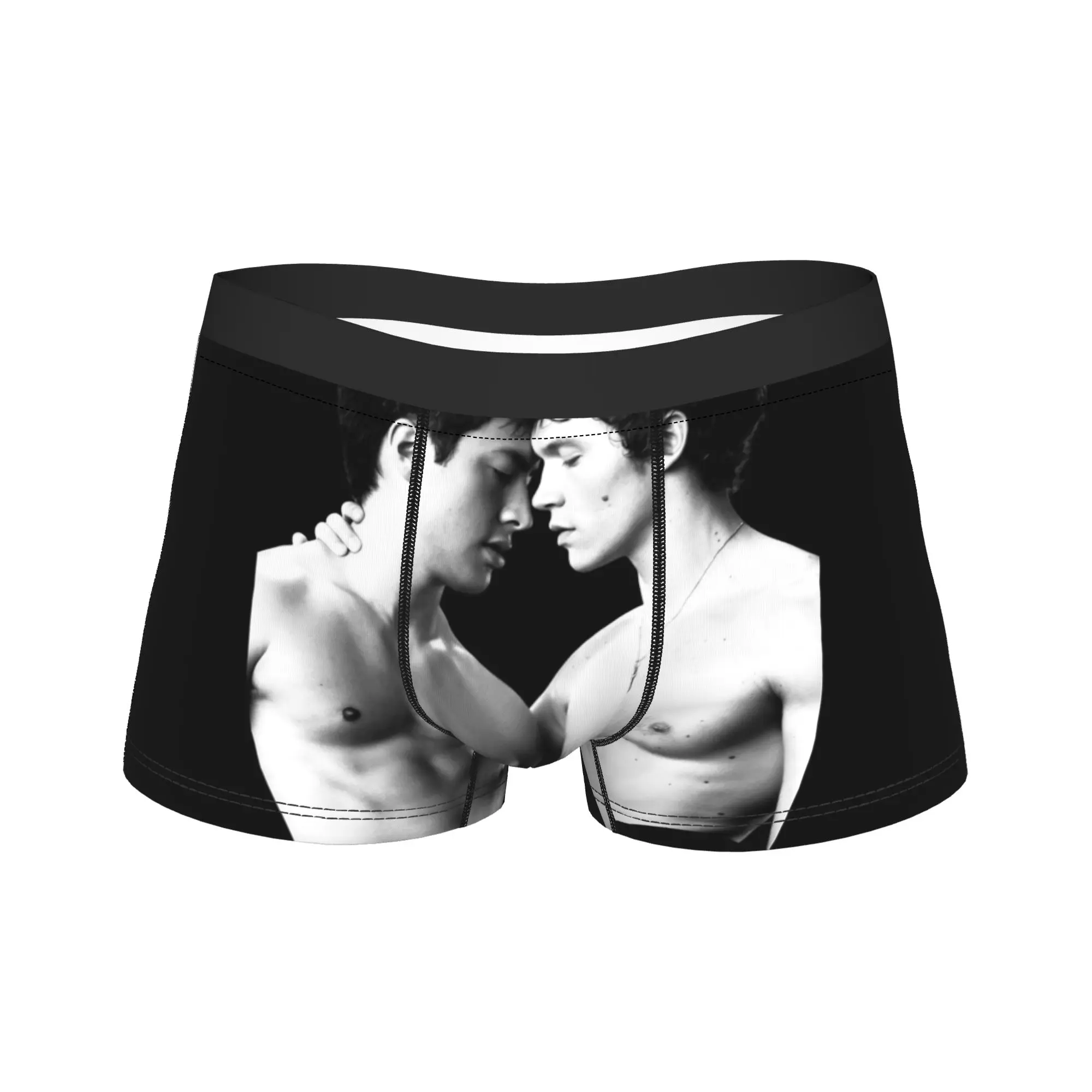 

Ilya Rozanov heated rivalry Couple Underwear Males Panties Print Breathable Boxer Shorts Trenky Shorts Briefs Big Size 2XL