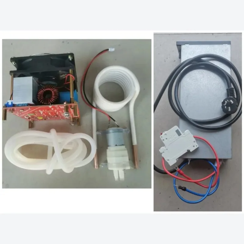 مناسبة لمجموعة التسخين بالحث عالي التردد ZVS، وحدة المضيف ZVS دائرة التسخين عالية التردد + نظام تبديد الحرارة #3