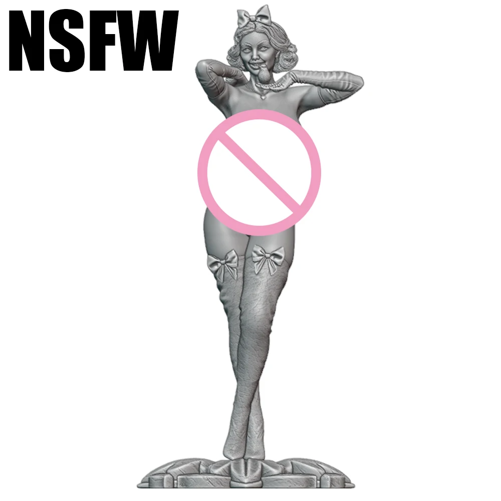 

1/24 NSFW Belle Sexy Princess Resin Figurine Toy Unpainted GK Doll Unassembled 3D Print Assembly Miniature Reduction Statue Toy
