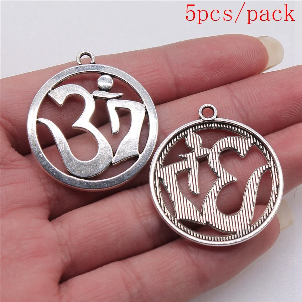 Bulk Charms For Jewelry Making Kit Pendant Diy Jewelry Accessories Lotus Om Charms