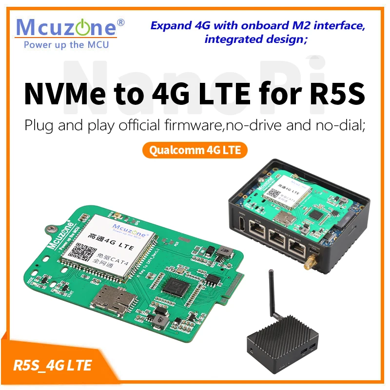 

NVMe to 4G LTE для NanoPi R5S, без драйверов FriendlyWRT, Ubuntu, NL668-AM, NL668-EU
