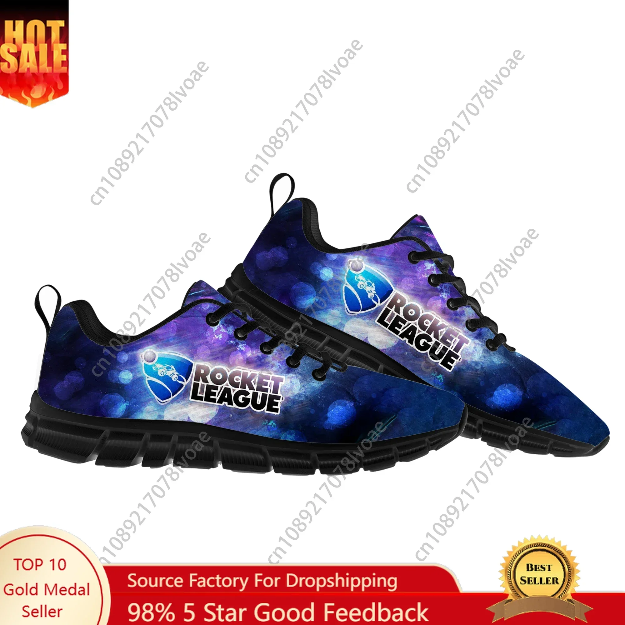 

Cartoon Game Rocket League Sports Shoes Mens Womens Teenager Sneakers High Quality Sneaker Custom Built Shoe