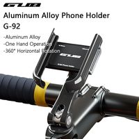 GUB G-92 Aluminum Alloy Phone Holder Road and Mountain Bikes for Bicycle Handlebar Stem Center Installation Bicycle Accessories