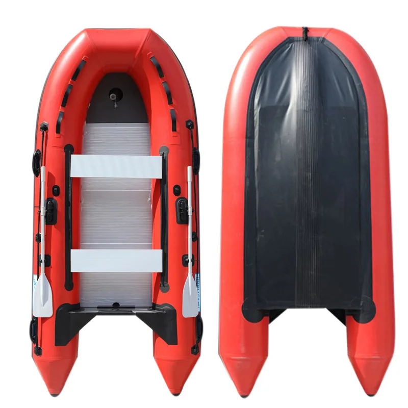 Assault Boat Rubber Boat Thickened Inflatable Fishing Luya Speedboat Hard Bottom Rescue Kayak Hovercraft