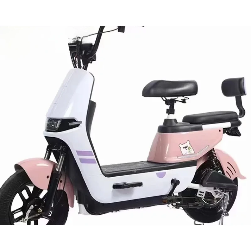 

High-end High Quality 48v Adults Electric Racing Motorcycle With Disc Brake Two-Seater Electric Bicycle