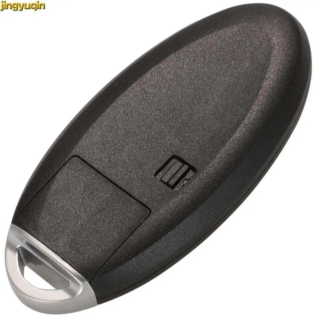 Jingyuqin Remote Car Key Smart Fob Shell For Nissan Altima Maxima Murano Rogue Sunny Teana Versa Sentra 2/3/4/5 Buttons