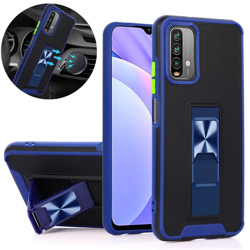 

Armor Case For Xiaomi Redmi 9T 8 8A 9A 9C Car Magnetic Ring Holder Stand Cases For Redmi Note 9 10 Pro Max 10S 9S Redmi9T Cover