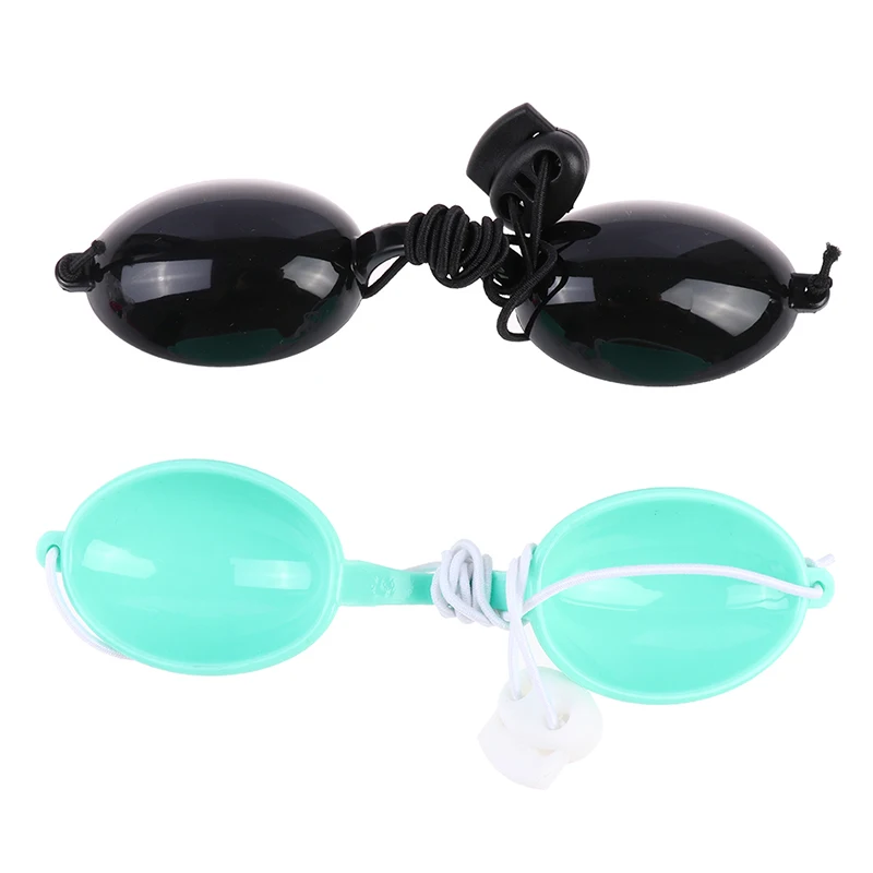 Gafas protectoras de silicona suave, lentes ajustables, protección de belleza, IPL, láser