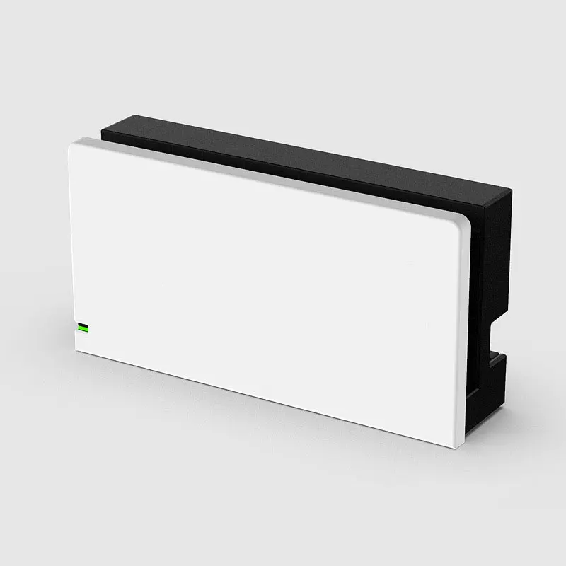 Transparente Frontplatte Schutzhülle für Nintendo Switch Oled Lade TV Dock Station Dekorative Ersatz Frontplatte Fall