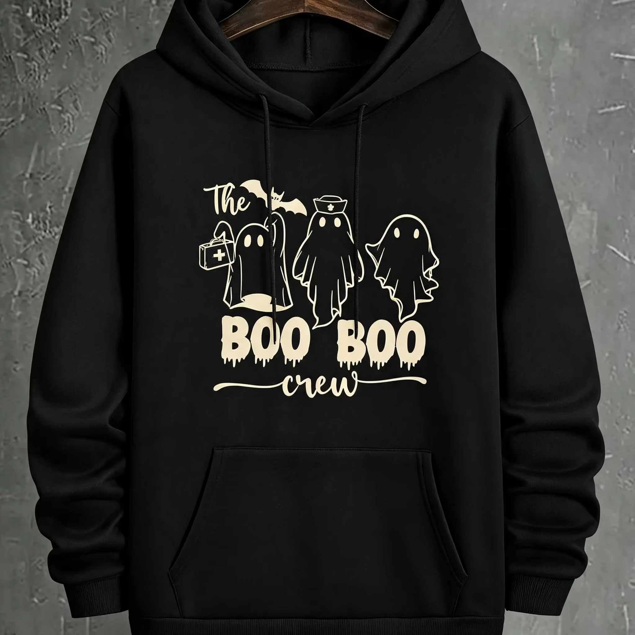 Halloween Element Print Hoodie Men Women Cotton Graphic Printed Pullover Spooky Season Streetwear Summer Casual Retro Hot Sale