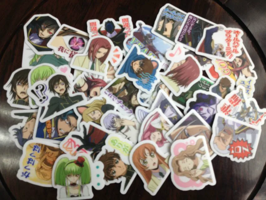 

40pcs CODE GEASS Lelouch of the Rebellion 2-3cm diy STICKER Z 196