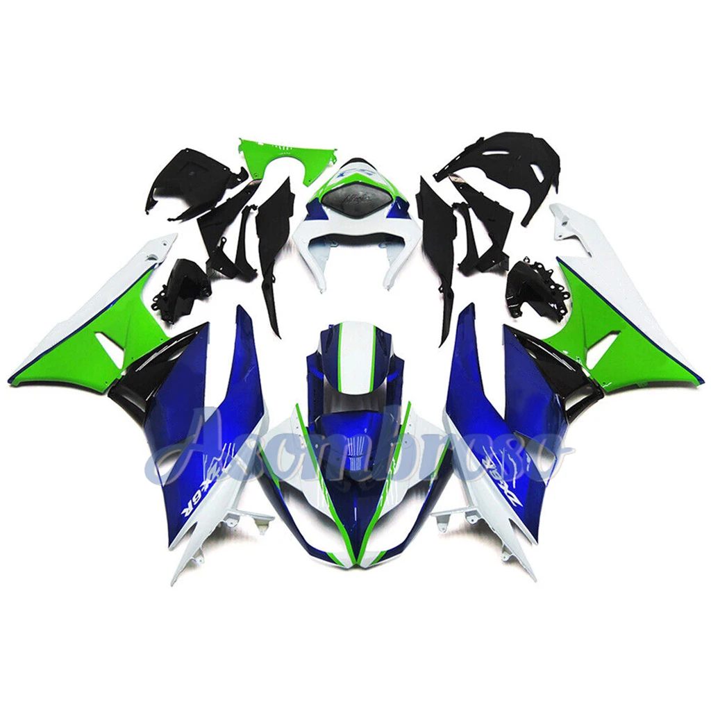 Sportbike Fairing kit For Ninja ZX6R 2009 2010 2011 2012 ZX-6R 09 10 11 12 ZX 6R 636 blue/green/white/black Bodywork