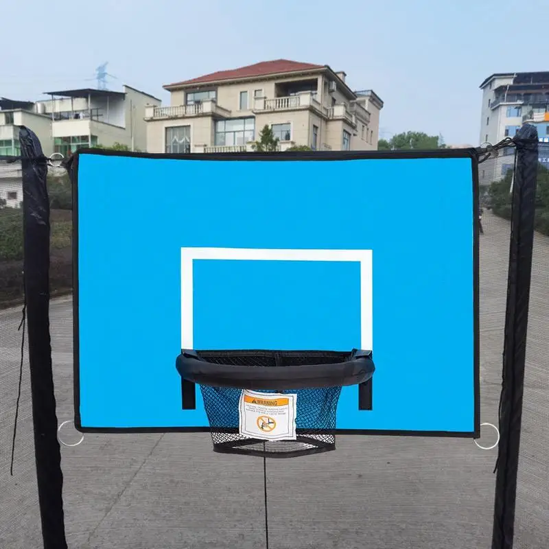 トランポリン バスケットボール ダンキング フープ ポンプ バスケットボール ボール付き フープ バスケットボール 組み立てが簡単 子供用トランポリン アタッチメント