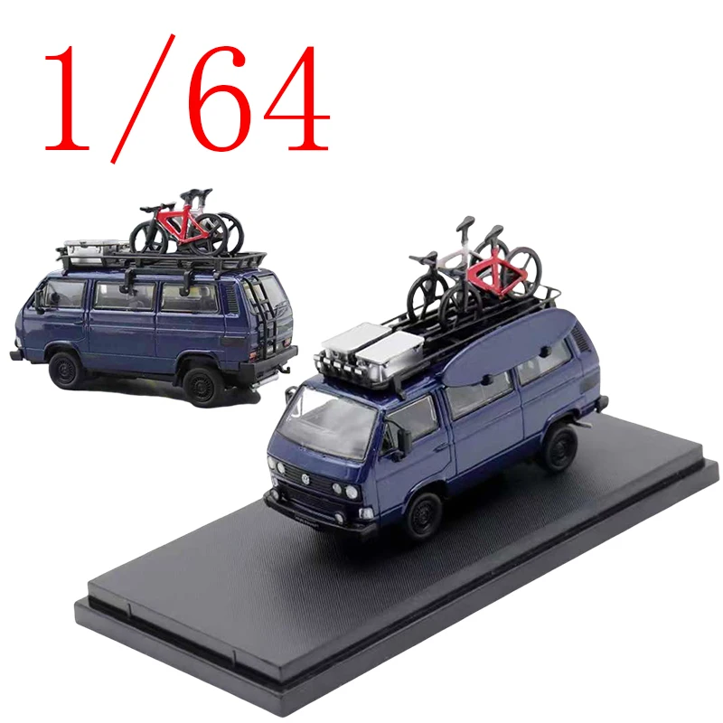 

Master Diecast масштаб 1/64 Volkswagen Alloy Модель автомобиля Volkswagen T3 A Metrovan Play с подарком Оригинальная коробка игрушечных машин