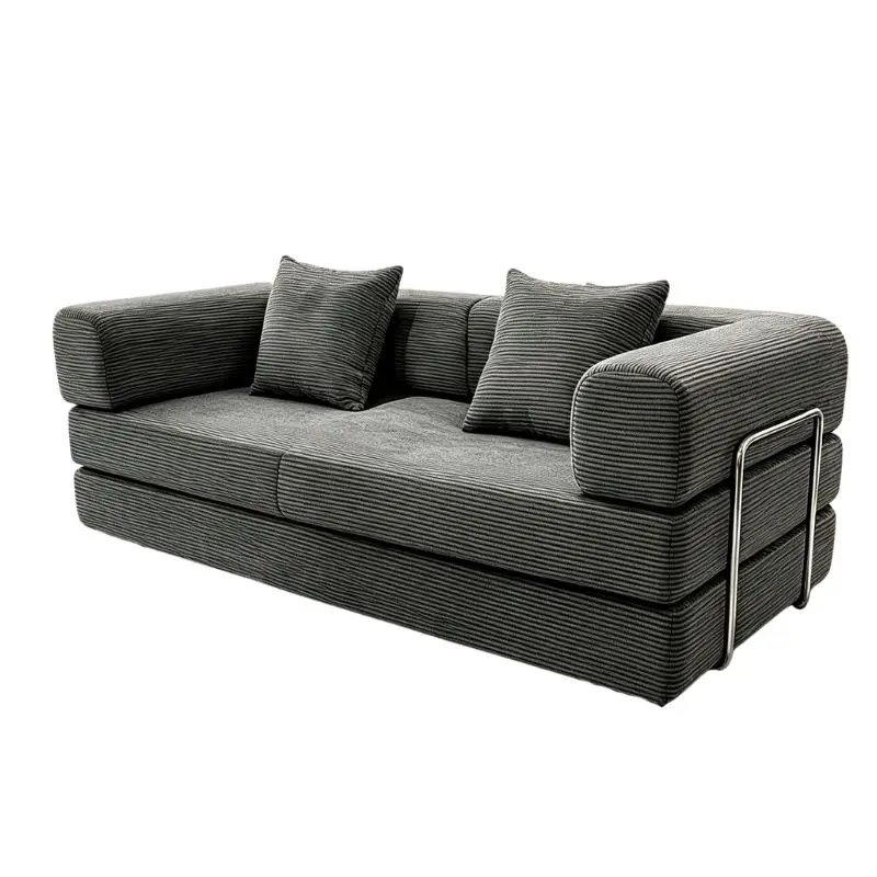 AP-01 Compressed Sofa Extra Modular Convertible Sectional Living Room Furniture Modern Fabric Set Sponge Filling Sofa Bed