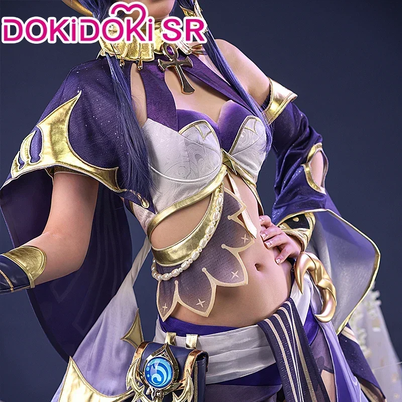 Candace-Disfraz de Genshin Impact, juego de Cosplay, dokidoki-sr, Candace, Genshin, Candace, Sumeru, Halloween, en STOCK