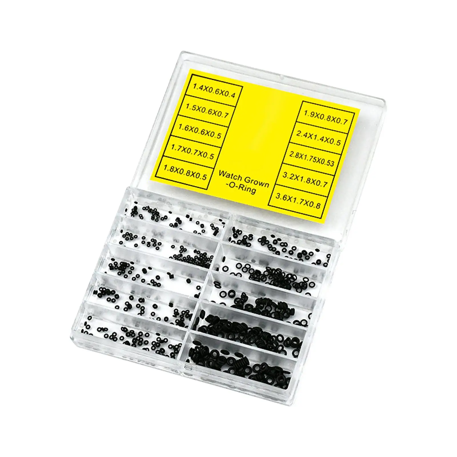 O-ring corona orologio impermeabile da 1000 pezzi per orologi meccanici